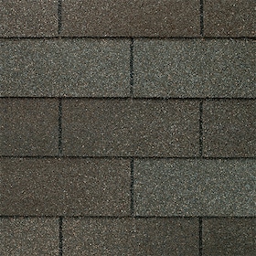 Royal Sovereign in Weathered Gray — GAF asphalt shingle color swatch