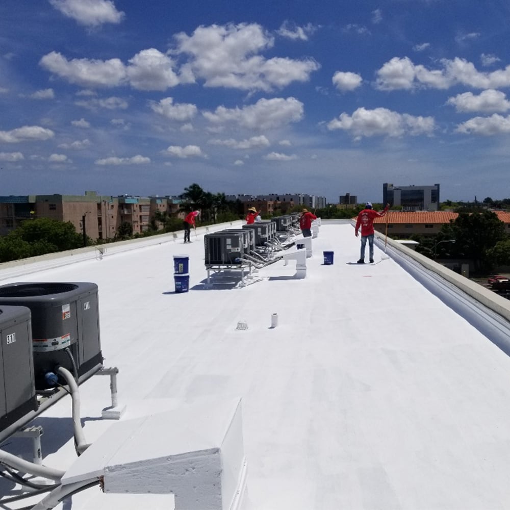 Protect roofs with a HydroStop™Roof Coating | GAF Roofing