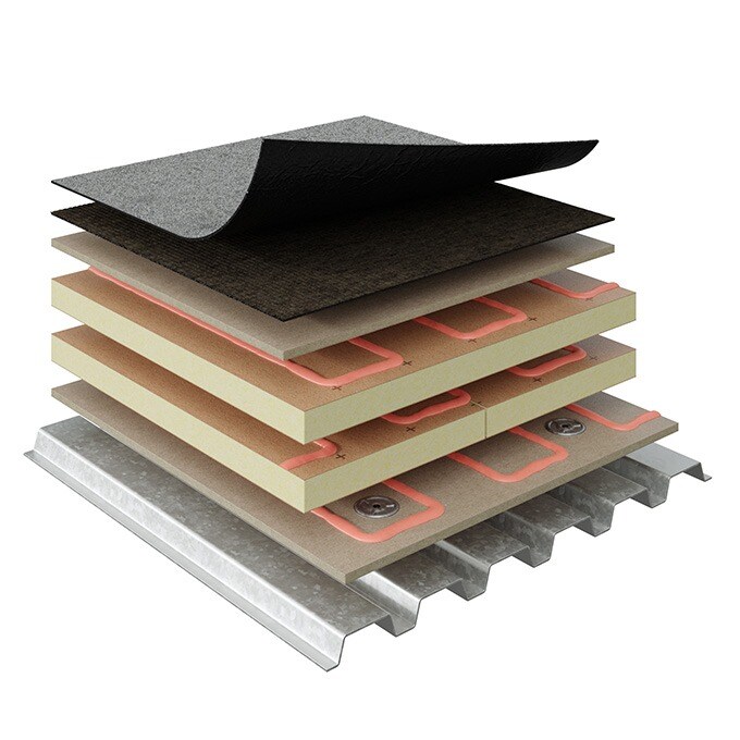 RUBEROID® Torch Smooth Membrane | GAF Roofing