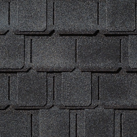 Camelot II in Charcoal — GAF asphalt shingle