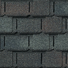 Camelot II in Royal Slate — GAF asphalt shingle color swatch