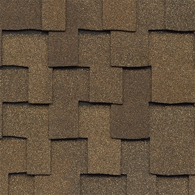 Grand Sequoia in Cedar — GAF asphalt shingle color swatch