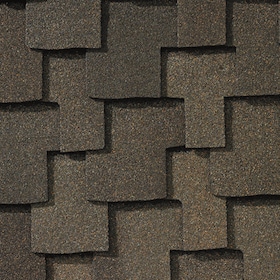 Grand Sequoia AS in Weathered Wood — GAF asphalt shingle color swatch