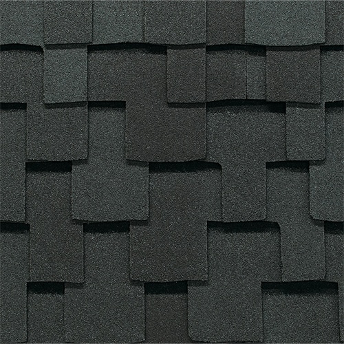 GAF Grand Sequoia RS Charcoal designer cool-roof shingle on a Southern California home — compared to Timberline HDZ RS architectural shingle