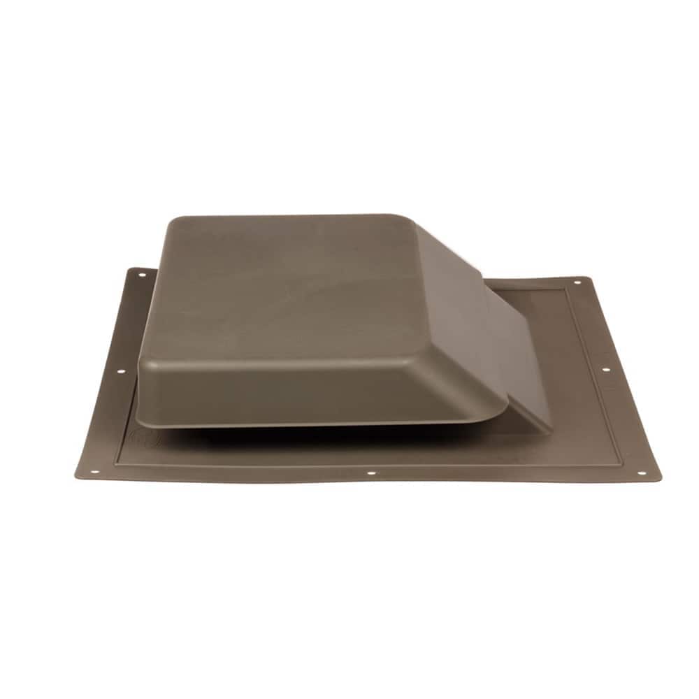 Master Flow® Roof Louver IR61 Low-Profile Plastic Slant‑Back