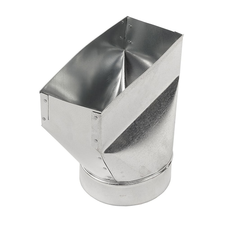 IMPERIAL 12-in x 2.25-in x 6-in Galvanized Steel 90 Degree Register Duct Boot in the Duct Boots