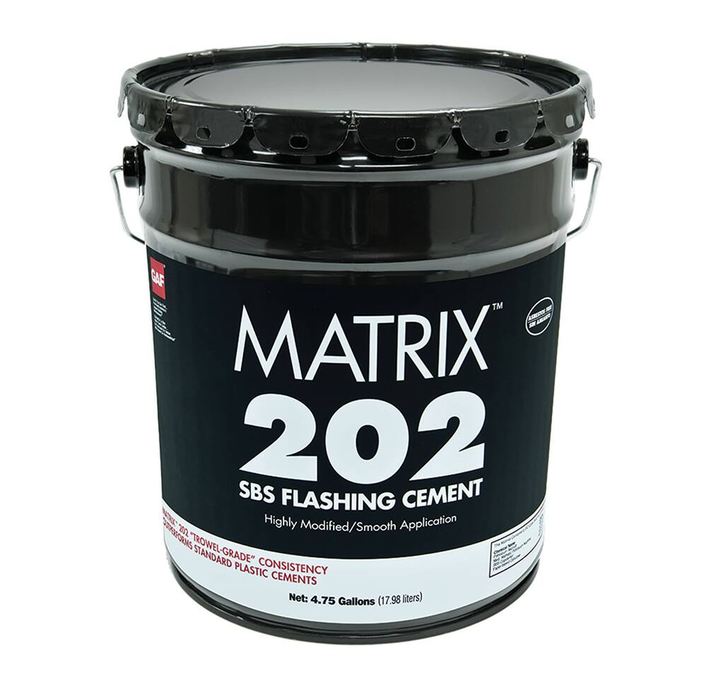 GAF Matrix 202 SBS Roof Flashing Cement