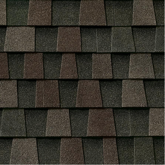 GAF Timberline HDZ® Midnight Mesa shingle color reference