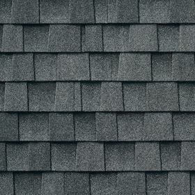 Timberline HDZ RS in Stone Gray — GAF asphalt shingle color swatch