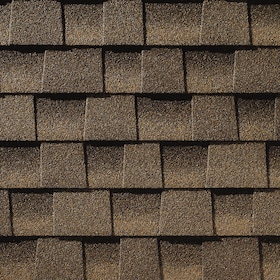 Timberline AS II in Barkwood — GAF asphalt shingle color swatch