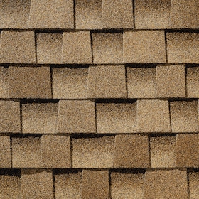 Timberline AS II in Shakewood — GAF asphalt shingle color swatch