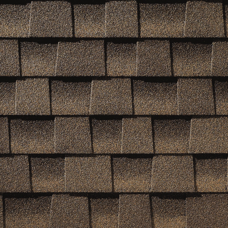 GAF Timberline HDZ® Barkwood shingle color reference