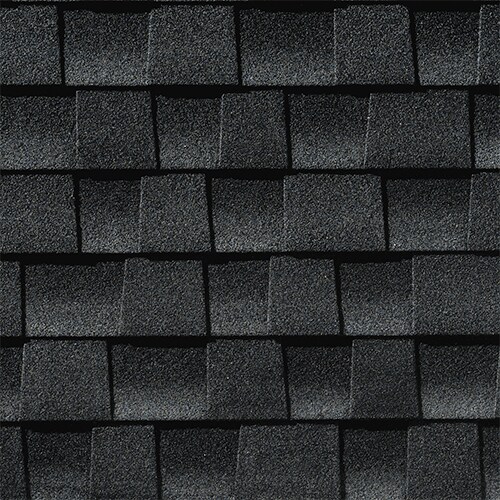 Timberline HDZ Charcoal asphalt shingle laminate texture