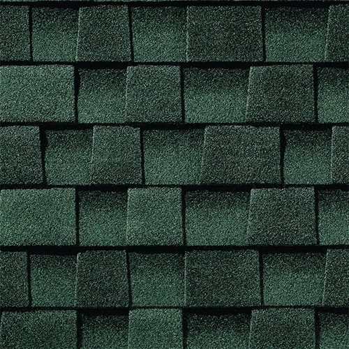 Timberline HDZ Hunter Green asphalt shingle