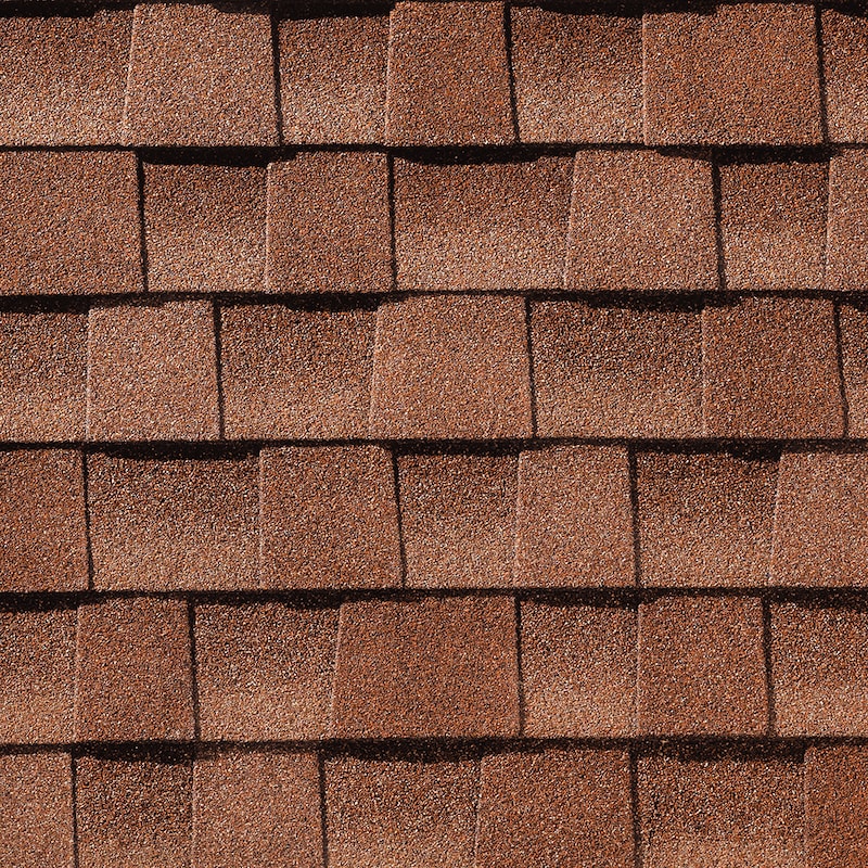 GAF Timberline HDZ® Sunset Brick shingle color reference