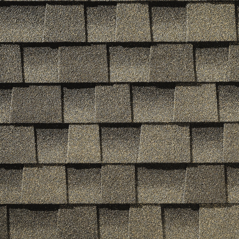GAF Timberline HDZ® Weathered Wood shingle color reference