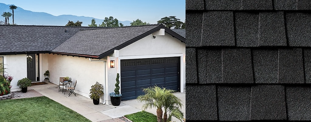A Charcoal GAF Timberline HDZ RS roof in Southern California — compared to integrated solar shingle alternatives