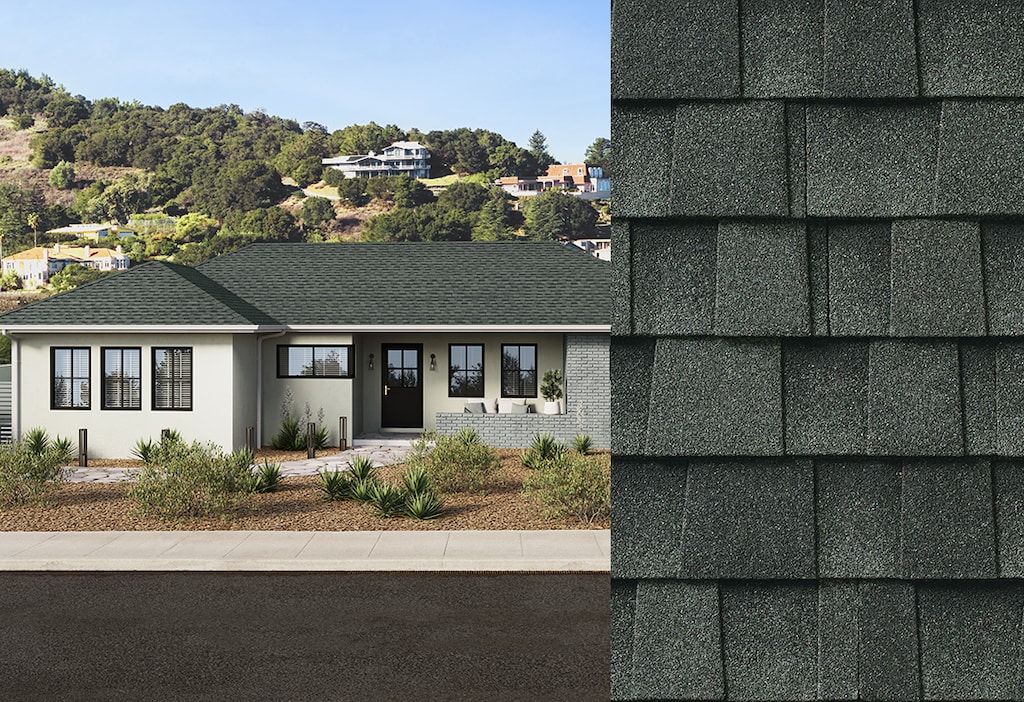 A Coastal Slate GAF Timberline HDZ RS roof installation — example of the type of replacement homeowners can pursue after their own approved insurance claim