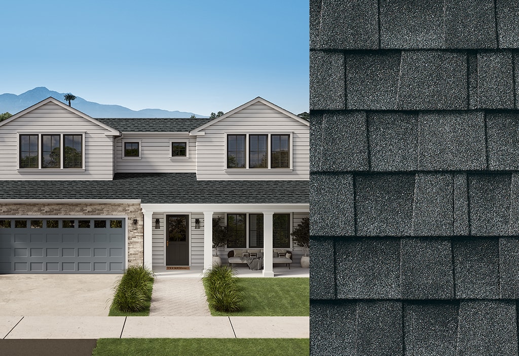 A Stone Gray GAF Timberline HDZ RS installation in Southern California by a licensed CSLB C39 roofing contractor