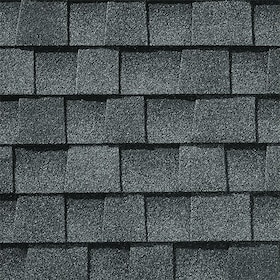 Timberline NS in Pewter Gray — GAF asphalt shingle color swatch