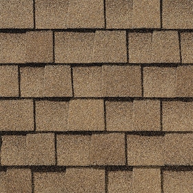 Timberline NS in Shakewood — GAF asphalt shingle color swatch