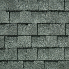 Timberline NS in Slate — GAF asphalt shingle color swatch