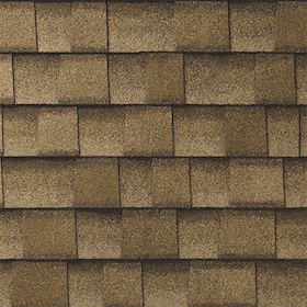 Timberline UHDZ with UltraMat in Shakewood — GAF asphalt shingle color swatch