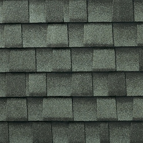 Timberline UHDZ with UltraMat in Slate — GAF asphalt shingle color swatch